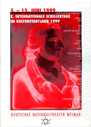 Plakat/Programmheft Titel – Schillertage