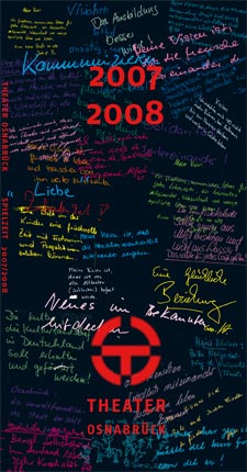 Spielzeitheft – Umschlag 2007/2008